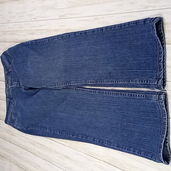 Riders by Lee Straight Leg Blue Jeans Size 6 Petite - Picture 5 of 16